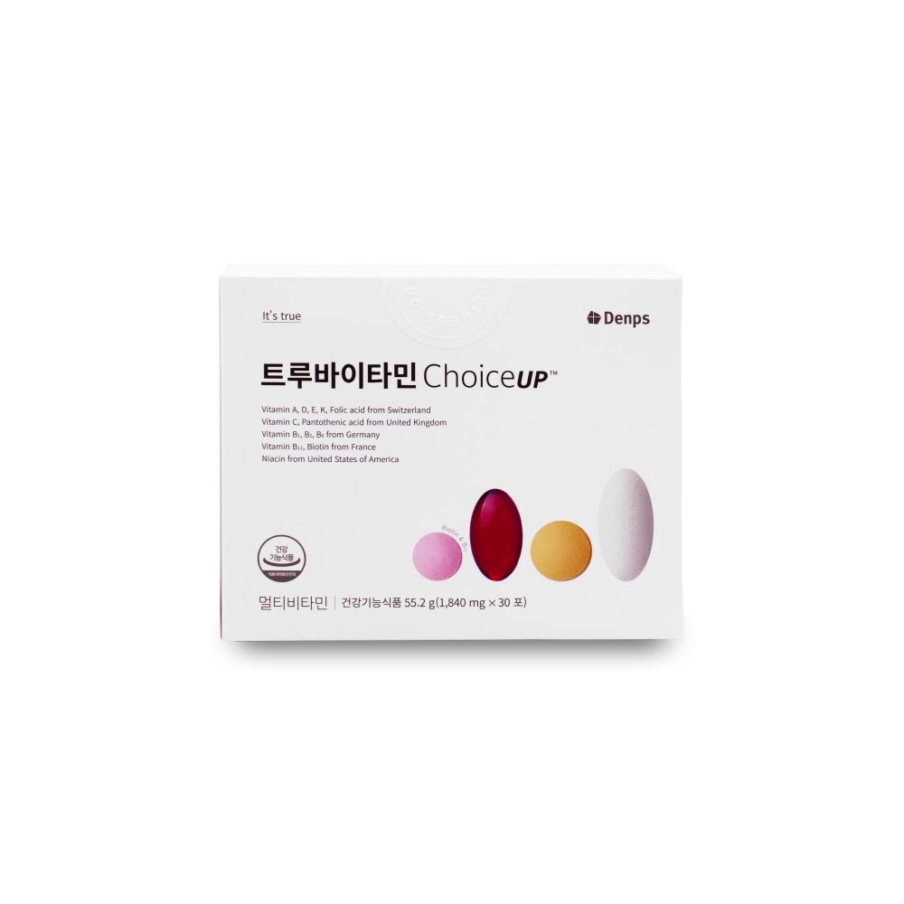 덴프스 트루바이타민 Choice UP 초이스업 1840mg X 30포 1박스 I