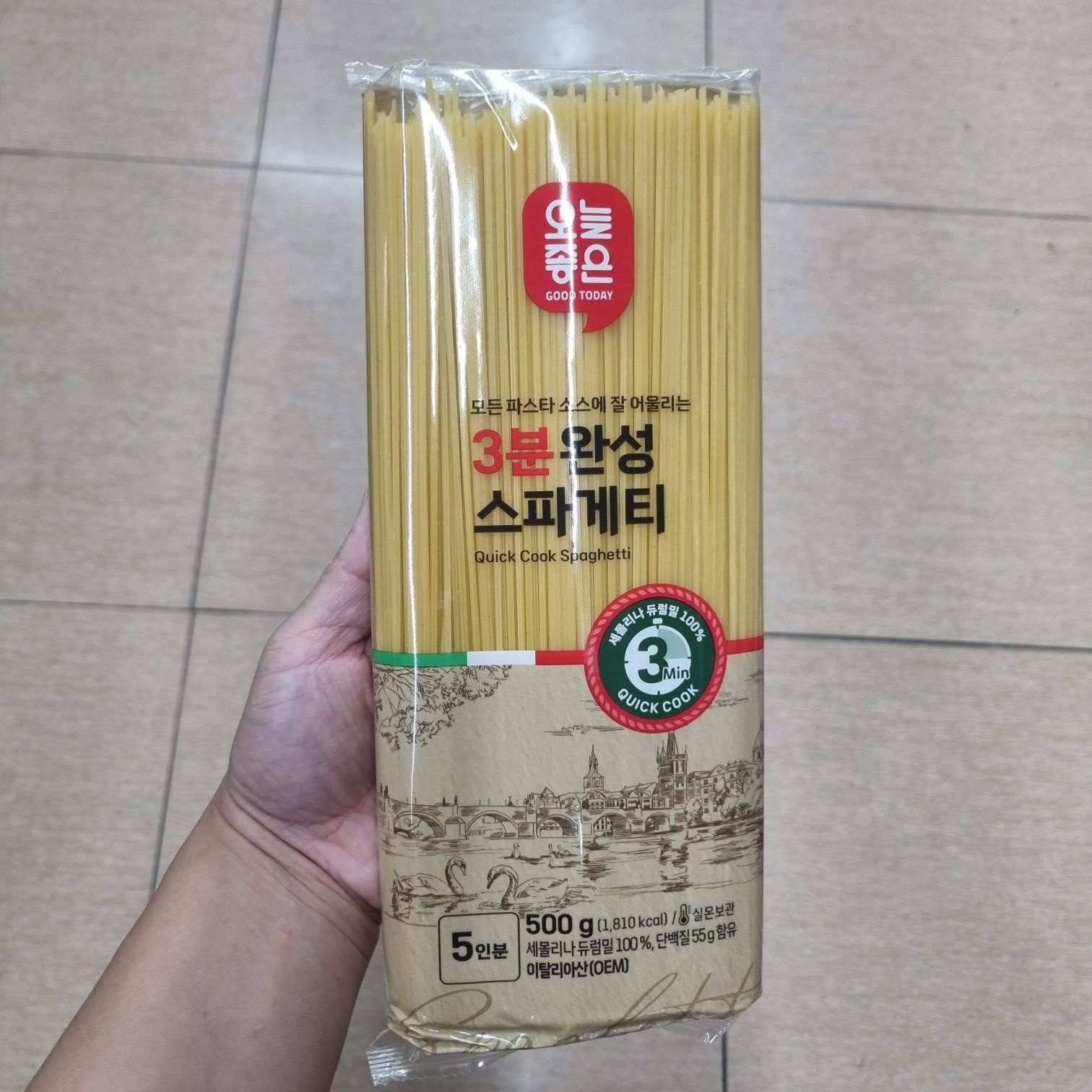 오늘좋은 3분완성 스파게티 (500G)