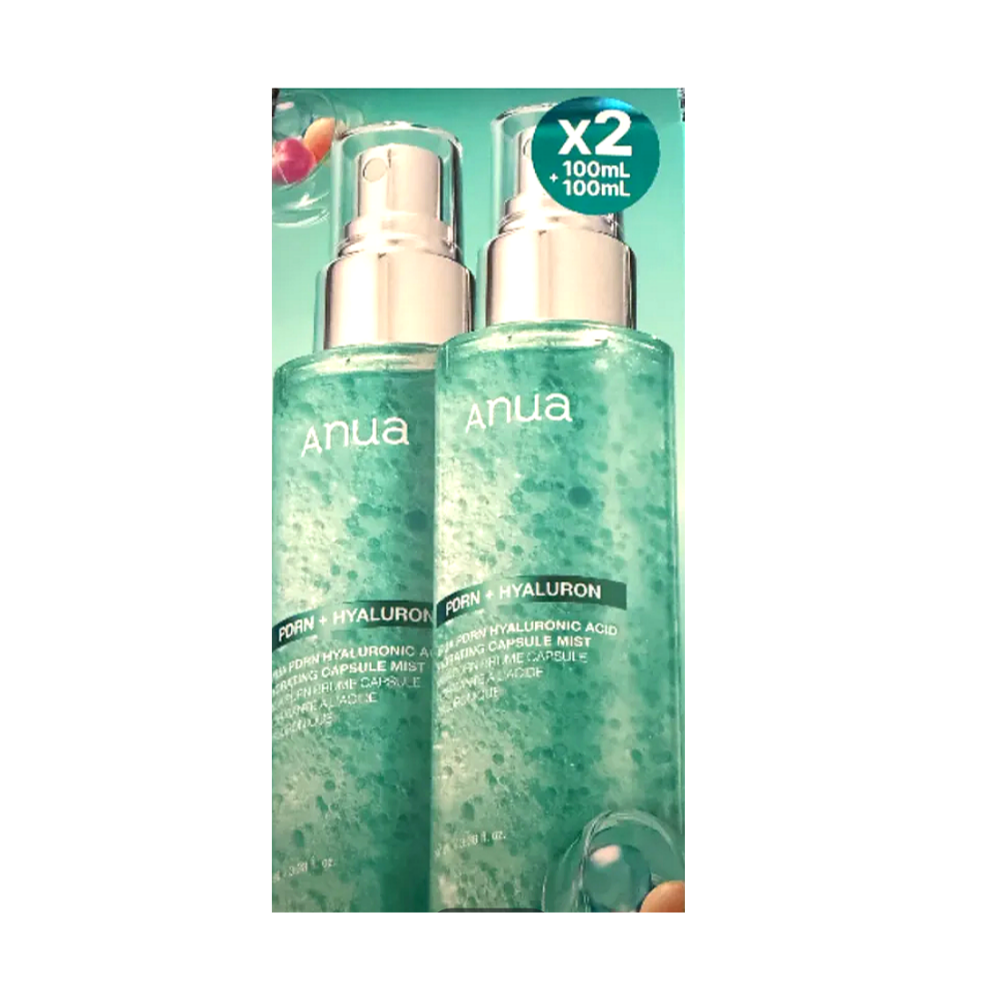 아누아 피디알엔 히알루론산 수분 캡슐 미스트 100ml 2개