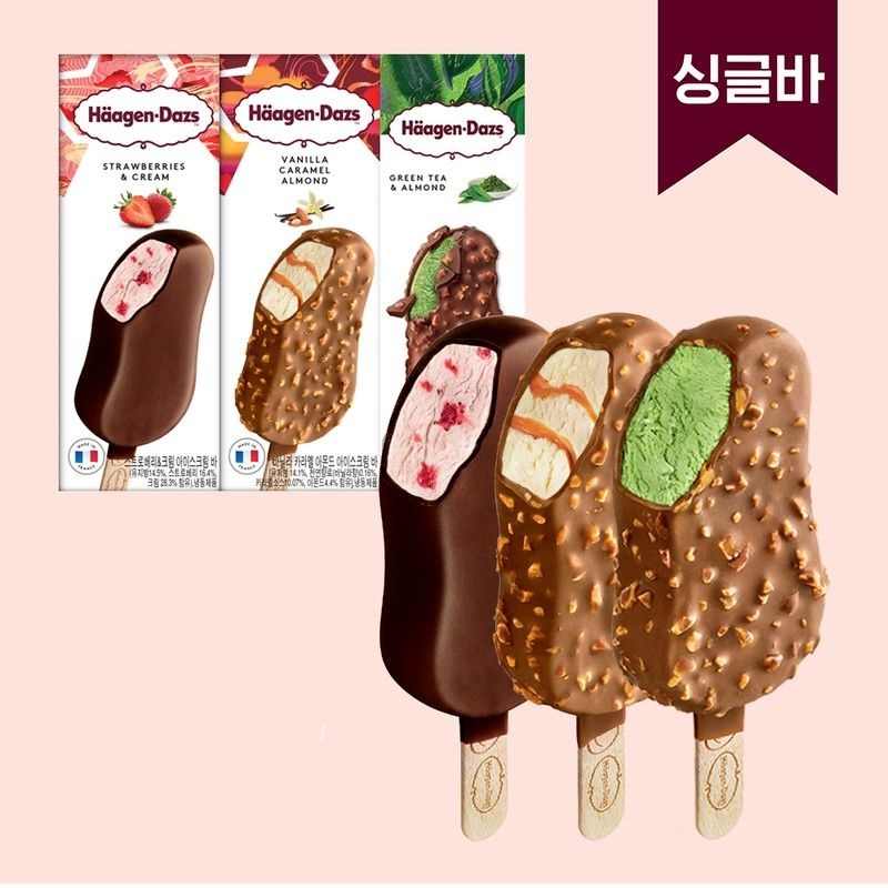 하겐다즈 아이스크림 스틱바 6개