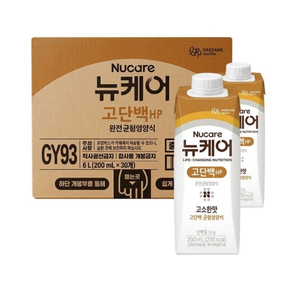 대상웰라이프 200ml 고단백HP 하이프로틴 10캔 뉴케어
