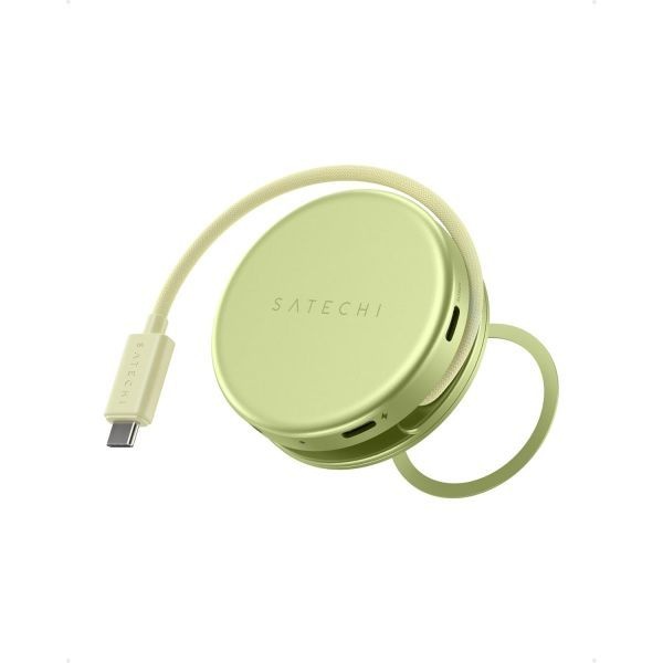 Satechi [해외] Satechi 사테치 OntheGo 5 in 1 USB C 허브 4K 60Hz HDMI SD 카드 리더기 Citrus 운영체제 60W PD 패스스루 충전 5Gbps Type A 데이터