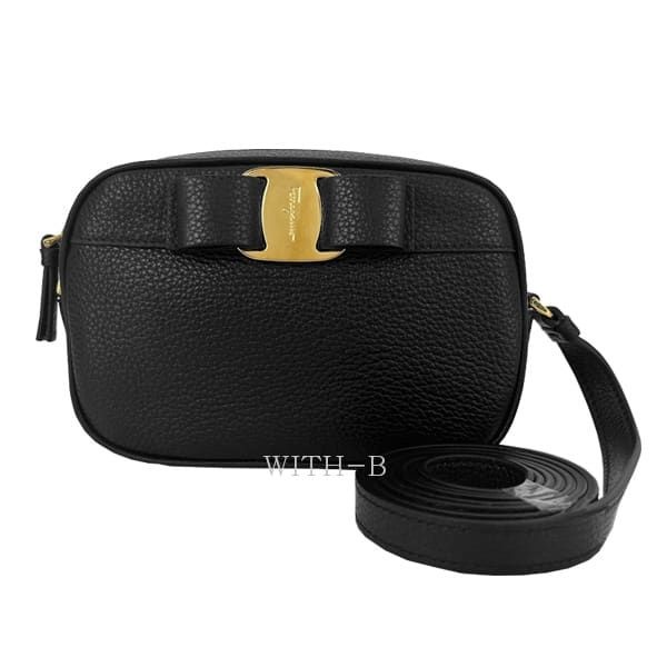 (현대Hmall) (쇼핑백증정)[FERRAGAMO]페라가모 바라 보우 카메라 크로스백 21H498 753236 NERO