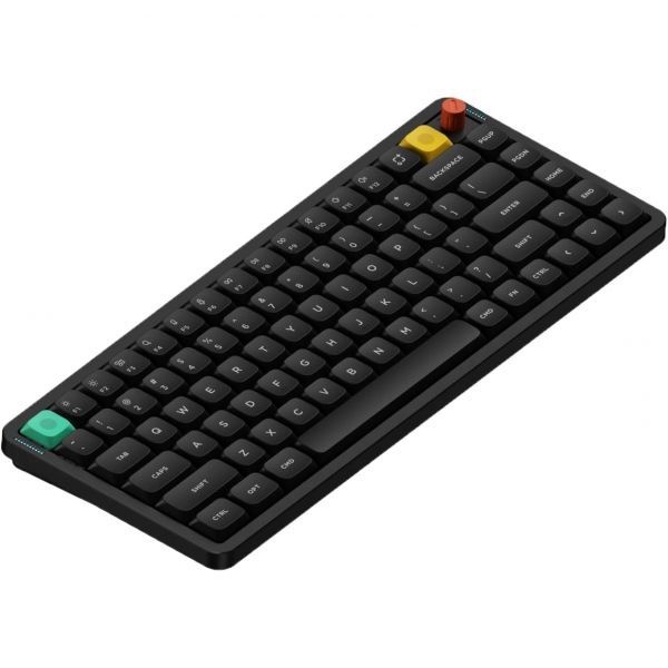 nuphy [해외] nuphy 누피 Air75 V3 핫스왑 가능 무선 기계식 키보드 84키 75% 커스텀 로우 프로파일 노브 포함 RGB 백라이트 가스켓 마