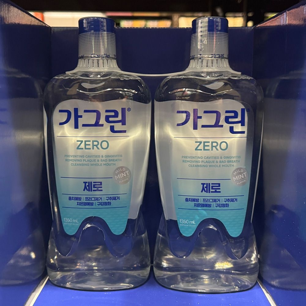 가그린 제로 1350ml 2입