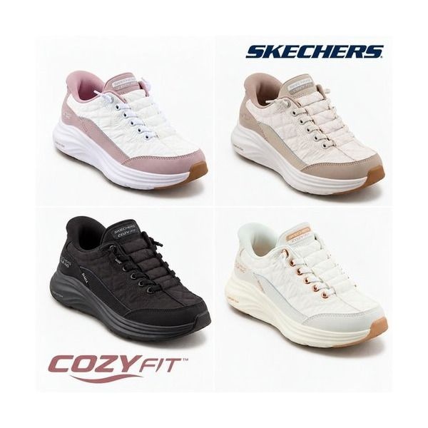 스케쳐스 [스케쳐스(슈즈)] 스케쳐스 SL0WPCGY083_IGD 데일리스니커즈 캐주얼운동화 여성 컨투어폼 코지핏 (슬립인스) 4종 _ 1135