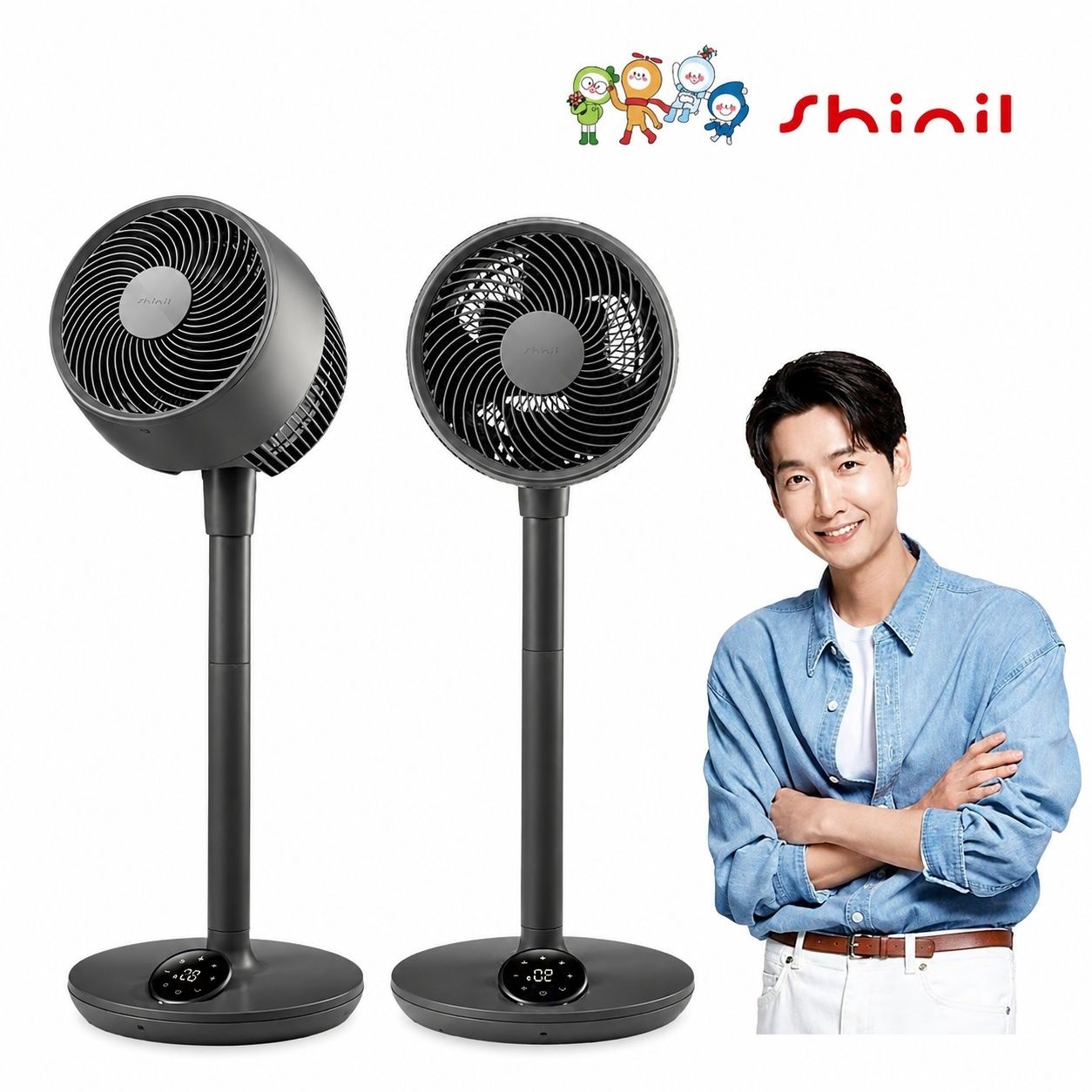 신일 AI 음성인식 BLDC 에어서큘레이터 S10se 뉴트럴그레이 (SIF-B09A_G)
