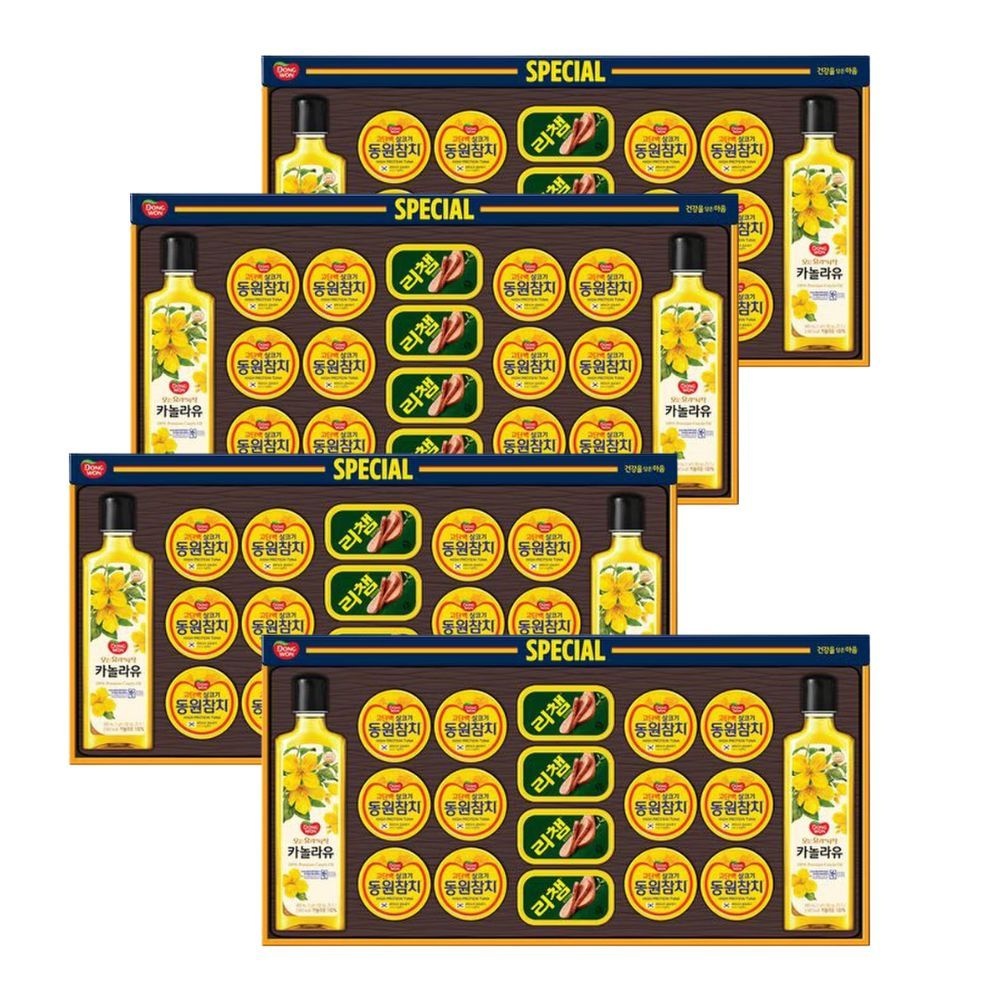 동원 선물세트 스페셜 W호 x 4세트+쇼핑백포함 설선물 추석선물 명절선물 sh