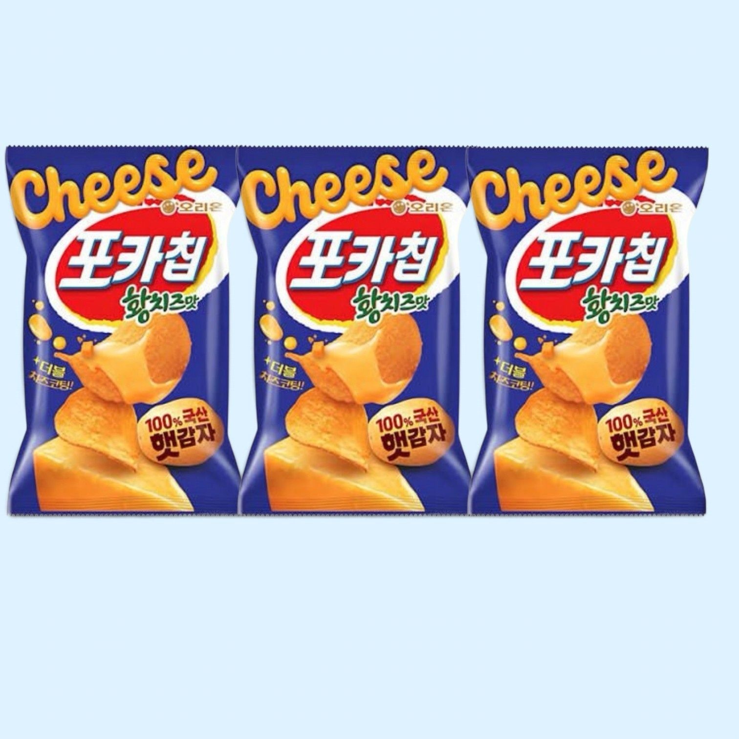 오리온 포카칩 황치즈맛 83g x3개