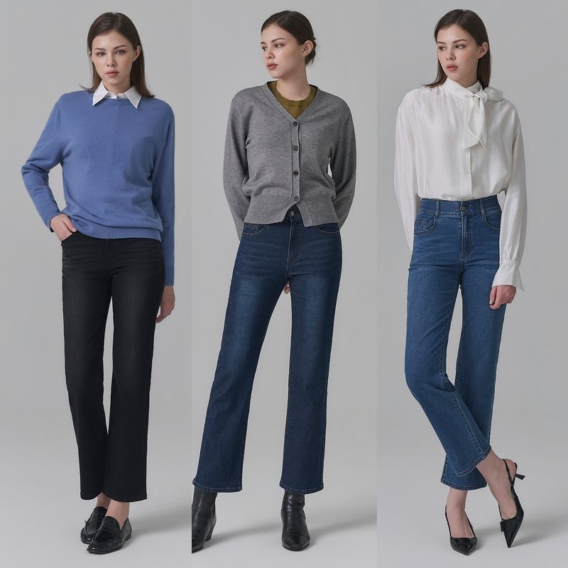 뱅뱅 26FW 여성 라이크라 데님팬츠 3종[36176837]