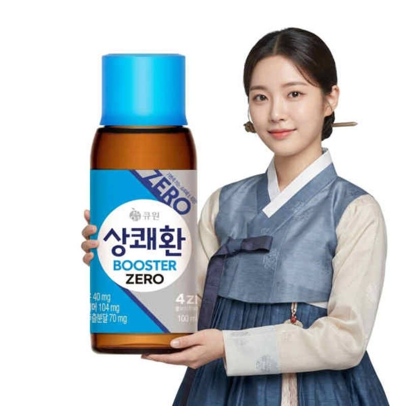 [큐원] 제로칼로리 숙취해소 상쾌환부스터제로 100ml X 10병