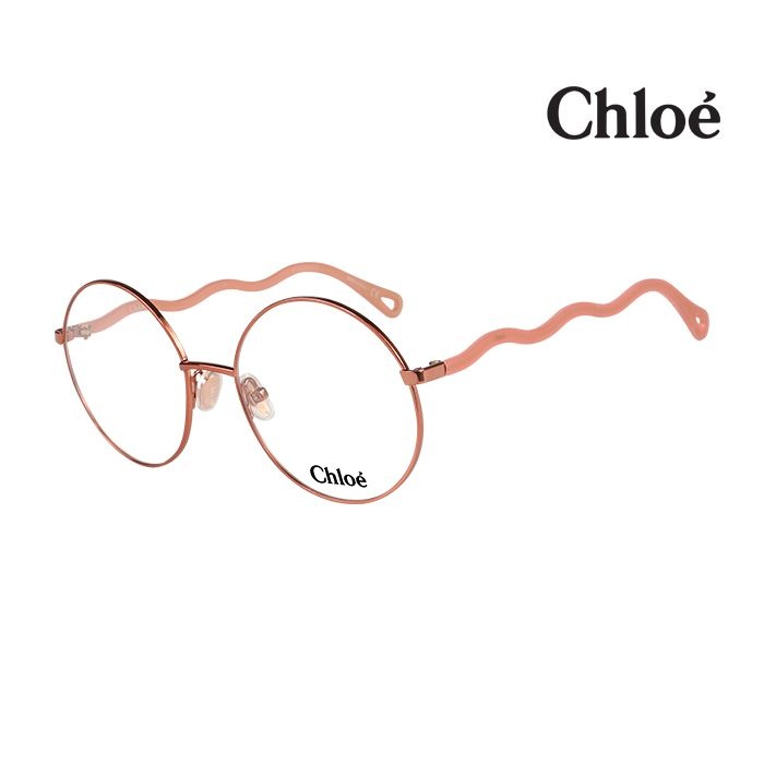 끌로에 명품 안경테 CH0057O 001 라운드 메탈 여자 안경