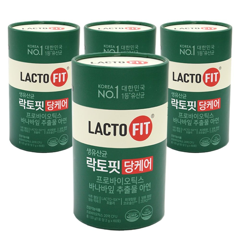 [오늘출발] 종근당건강 락토핏 당케어 2g x 60포 ,4개