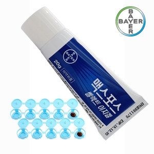 바이엘 맥스포스 셀렉트 이지겔 20g + 먹이캡 10개 [1세트]
