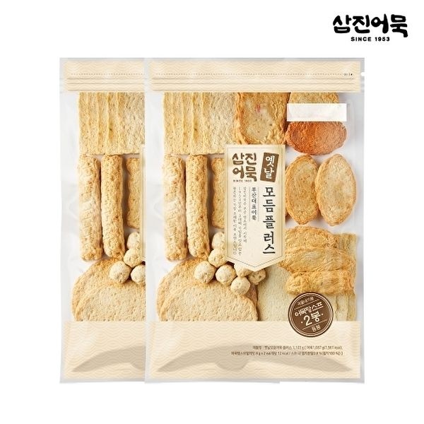 삼진어묵 [삼진어묵][삼진어묵] 옛날모듬어묵 플러스 x 2개