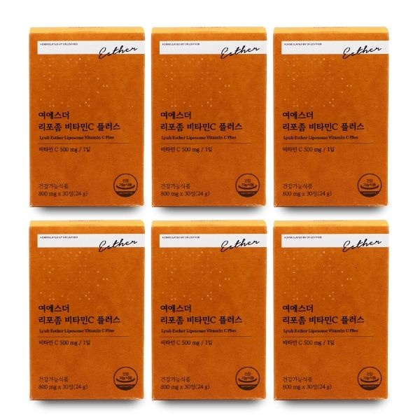 에스더포뮬러 여에스더 리포좀 비타민C 플러스 800mg x 30정 X...
