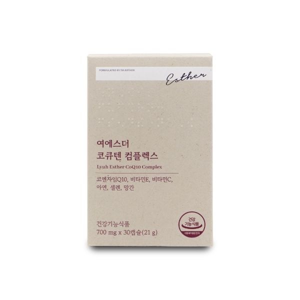 에스더포뮬러 여에스더 코큐텐 컴플렉스 700mg x 30캡슐 X 1박...