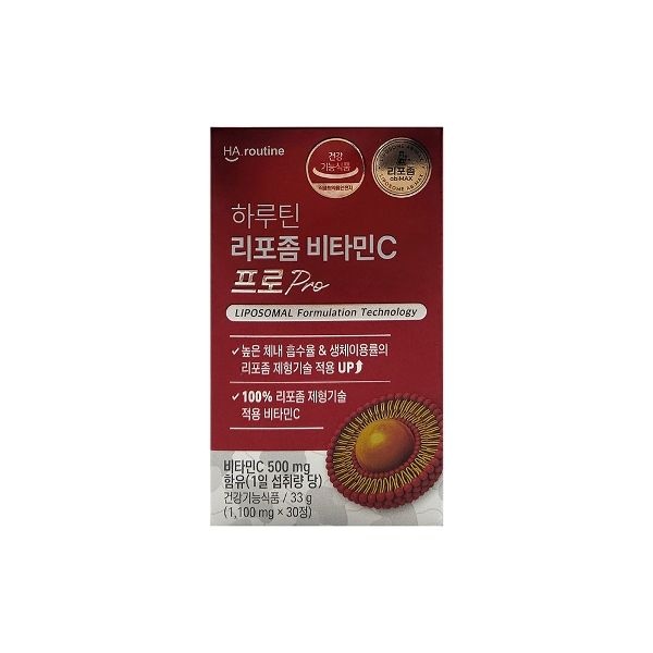 하루틴 리포좀 비타민C 프로 1100mg x 30정 x 1개