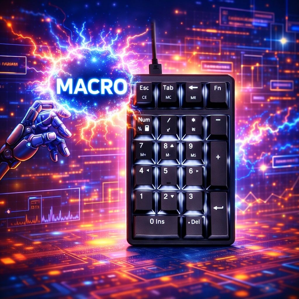 [오늘출발] 스카이디지탈 NKEYBOARD NK21 매크로 숫자 키패드 갈축