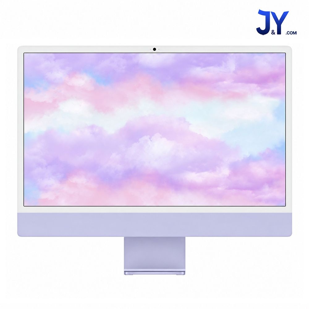[중고] Apple 애플 아이맥 M1 A2438 16GB SSD 512GB 24인치 퍼플 4.5K 레티나 일체형PC