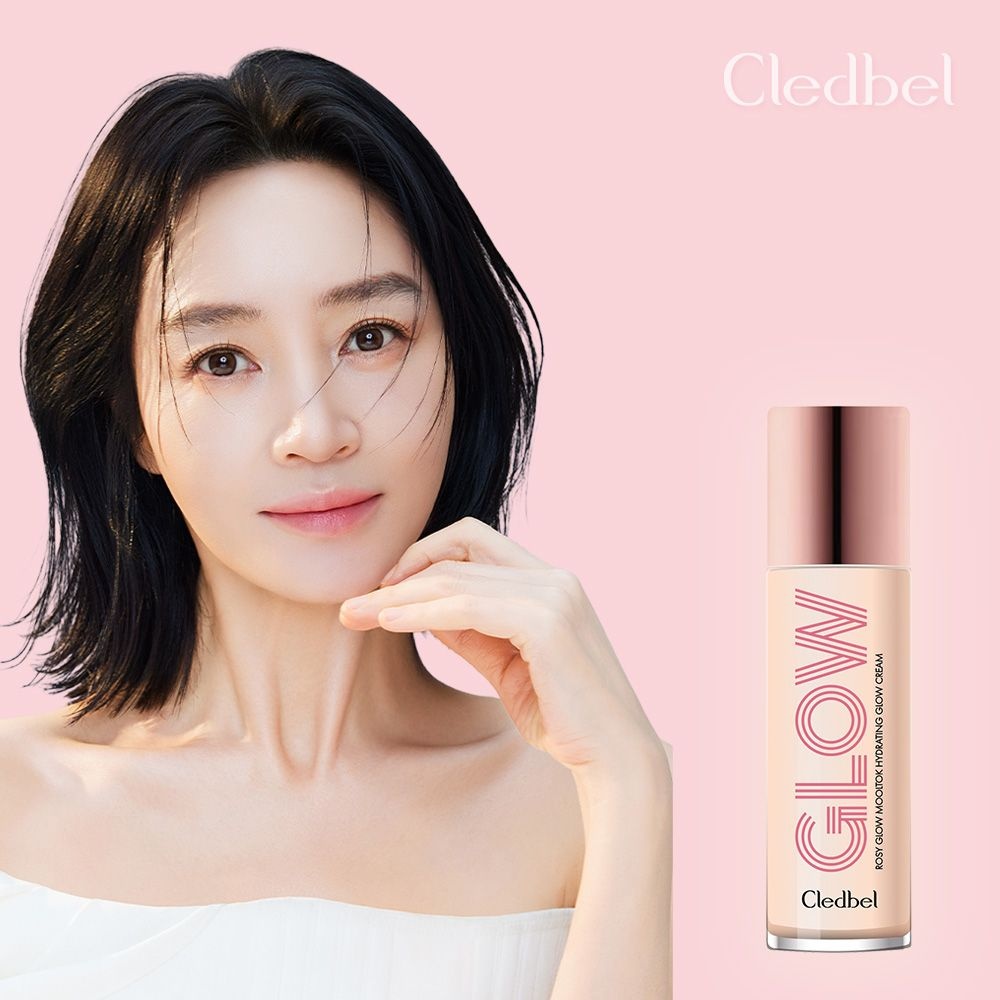 끌레드벨 로지 글로우 물톡 크림 30ml / 공식판매처 물광 톤업 자외선차단 SPF50+ PA++++