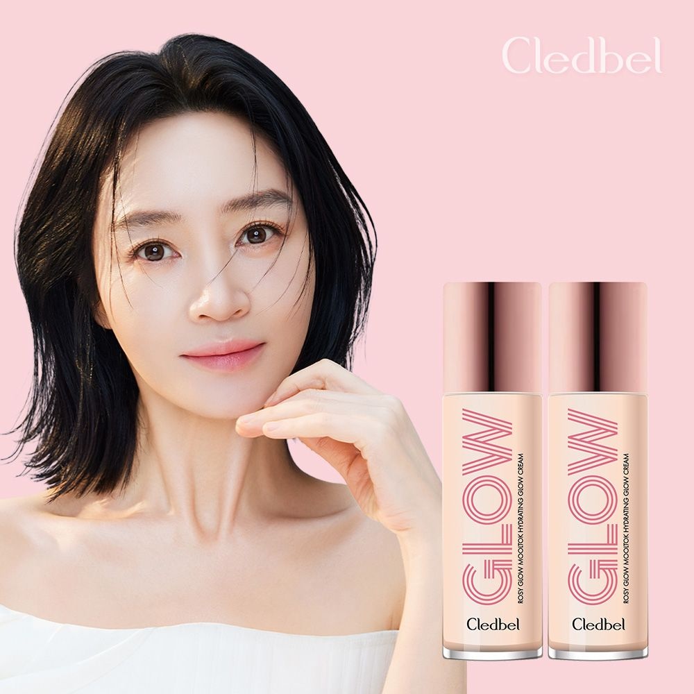 끌레드벨 (1+1)끌레드벨 로지 글로우 물톡 크림 30ml/자외선차단 SPF50+ PA++++ 물광 톤업 공식판매처