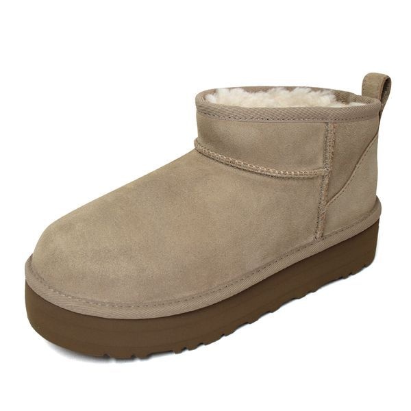 어그 [하프클럽]어그 UGG 클래식 울트라 미니 플랫폼 K 겨울 방한 부츠 샌드 1157791K-SAN