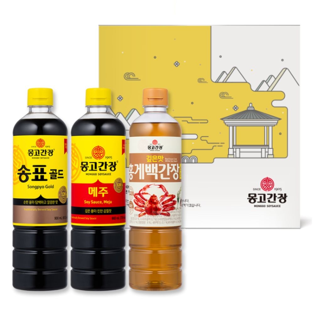 [오늘출발] 몽고식품 간장 추석 종합 가정 소스 선물세트 특선 1호