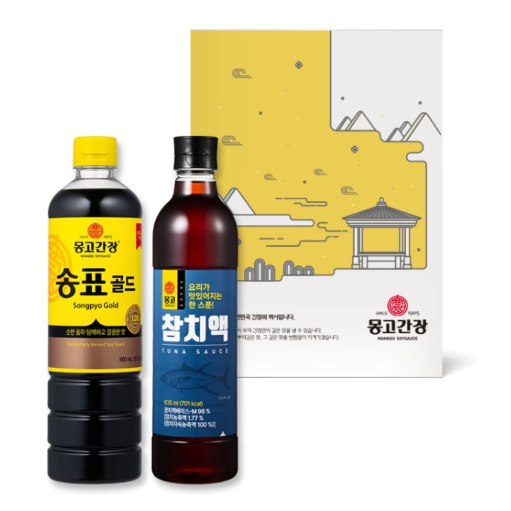 [오늘출발] 몽고 간장 참치액 추석 한가위 명절 선물세트 특선 6호