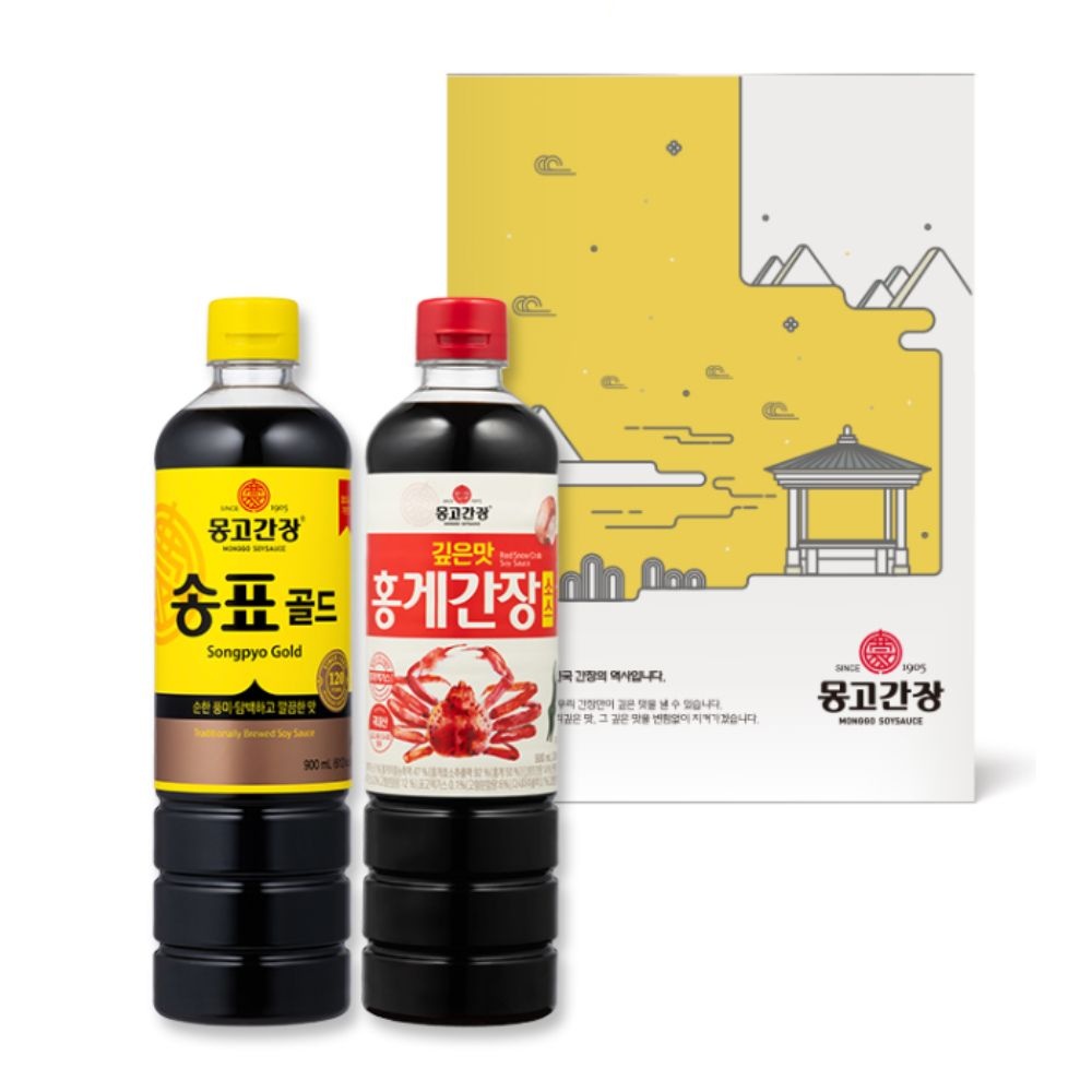 [오늘출발] 몽고식품 특선 추석 간장 회사 직원 명절 선물세트 3호