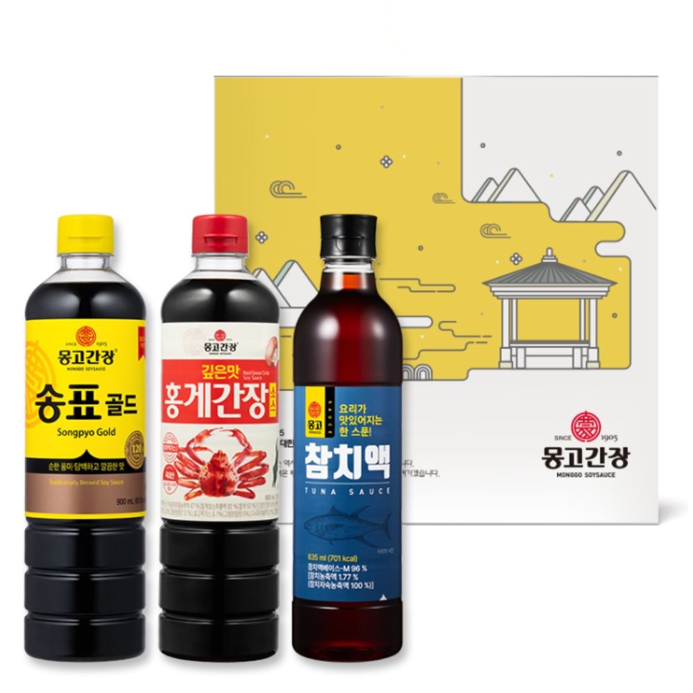 [오늘출발] 몽고 간장 참치액 추석 명절 선물세트 가정 가성비 특선 5호