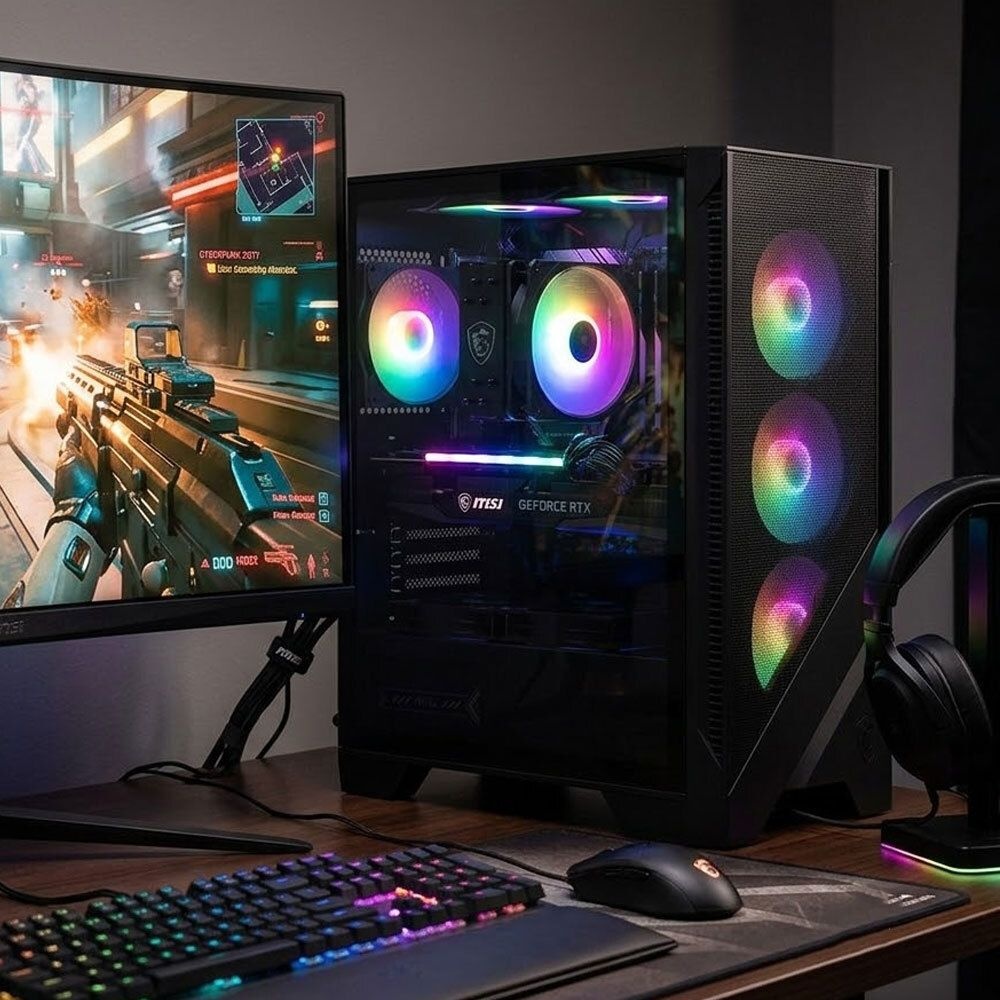 [오늘출발] MSI 데스크탑 MAG 코덱스 Z2 B7NVL A17 라이젠5-7500F RTX 5060 게이밍 DDR5 32GB Gen4 1TB OS미포함 ND
