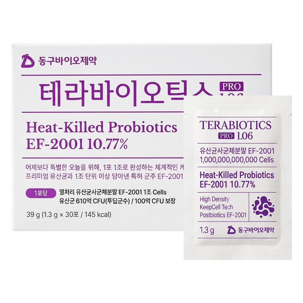 동구바이오제약 테라바이오틱스 30포 / 유산균 프로바이오틱스 프리바이오틱스