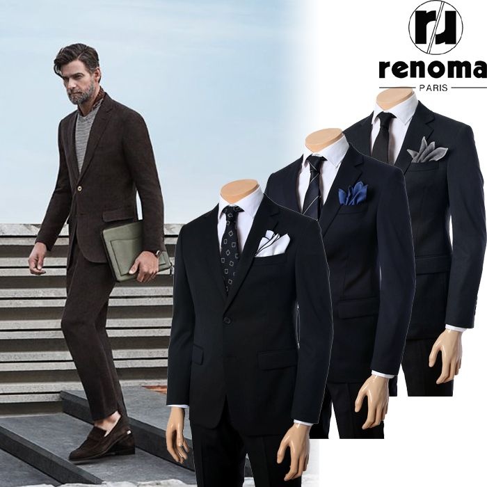 레노마 [신상이벤트]FW 26년 베스트3컬러 가을겨울 프리미엄 스판 정장 RSCISJ001AJD