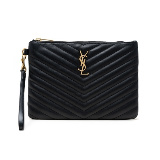 라프리마 [SAINT LAURENT] 생로랑 마틀라세 모노그램 클러치 379039-CWU01-1000