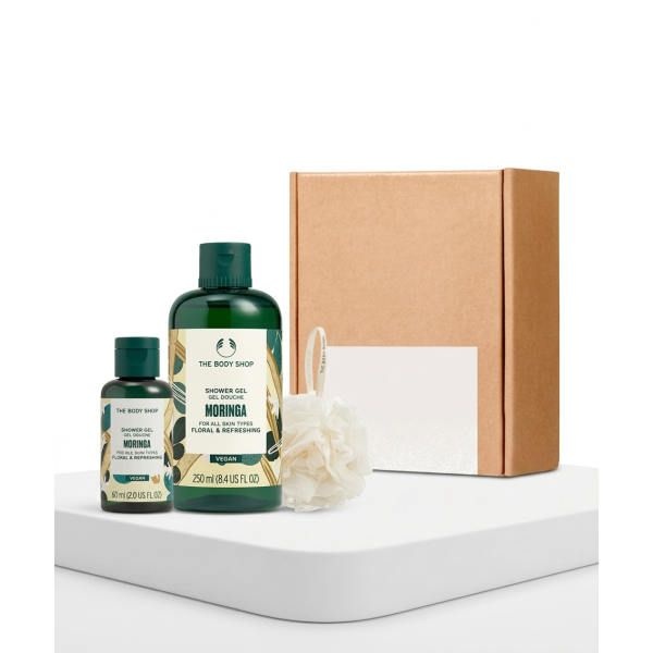 THE BODY SHOP 모링가 샤워젤 2종 선물세트 (888107)