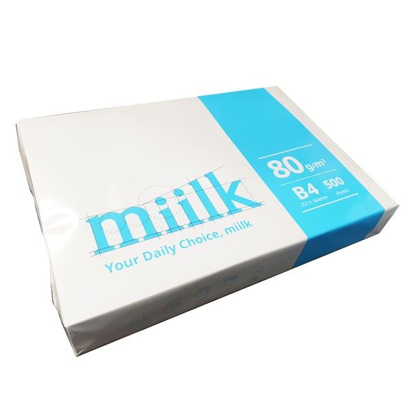 밀크 B4 80g 500매 1권/B4 복사용지