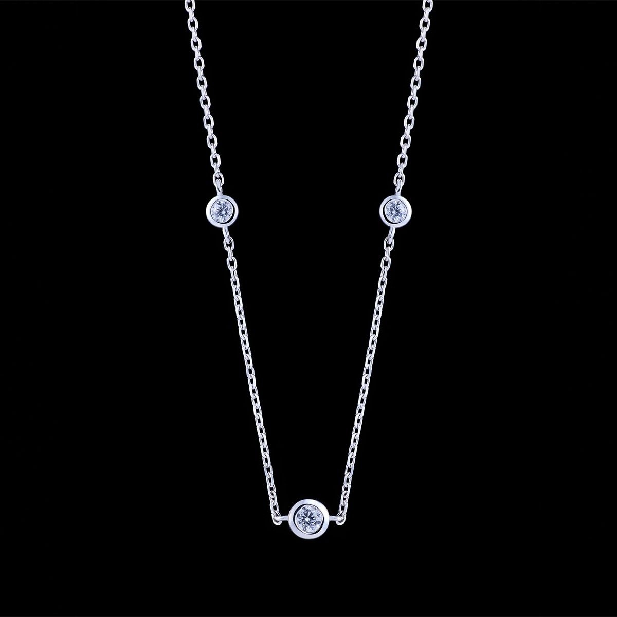 메트로시티 주얼리 [DEBUTANTE LAB DIAMOND] 데뷰탄트 14K 네크리스 A251UN1041W4H