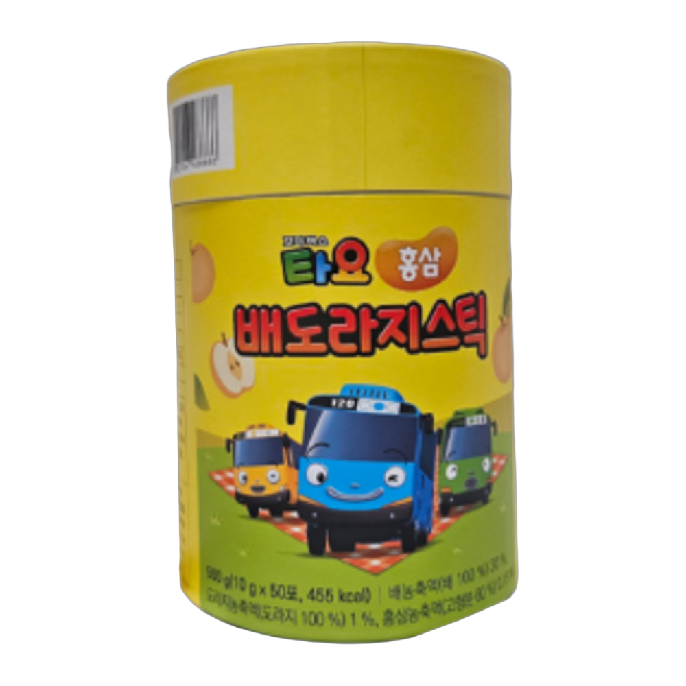 동원에프앤비 / 충청남도 천안시 서북구 천일고2길 76 동원 천지인 꼬마버스 타요 홍삼 배도라지 스틱 500g 2개