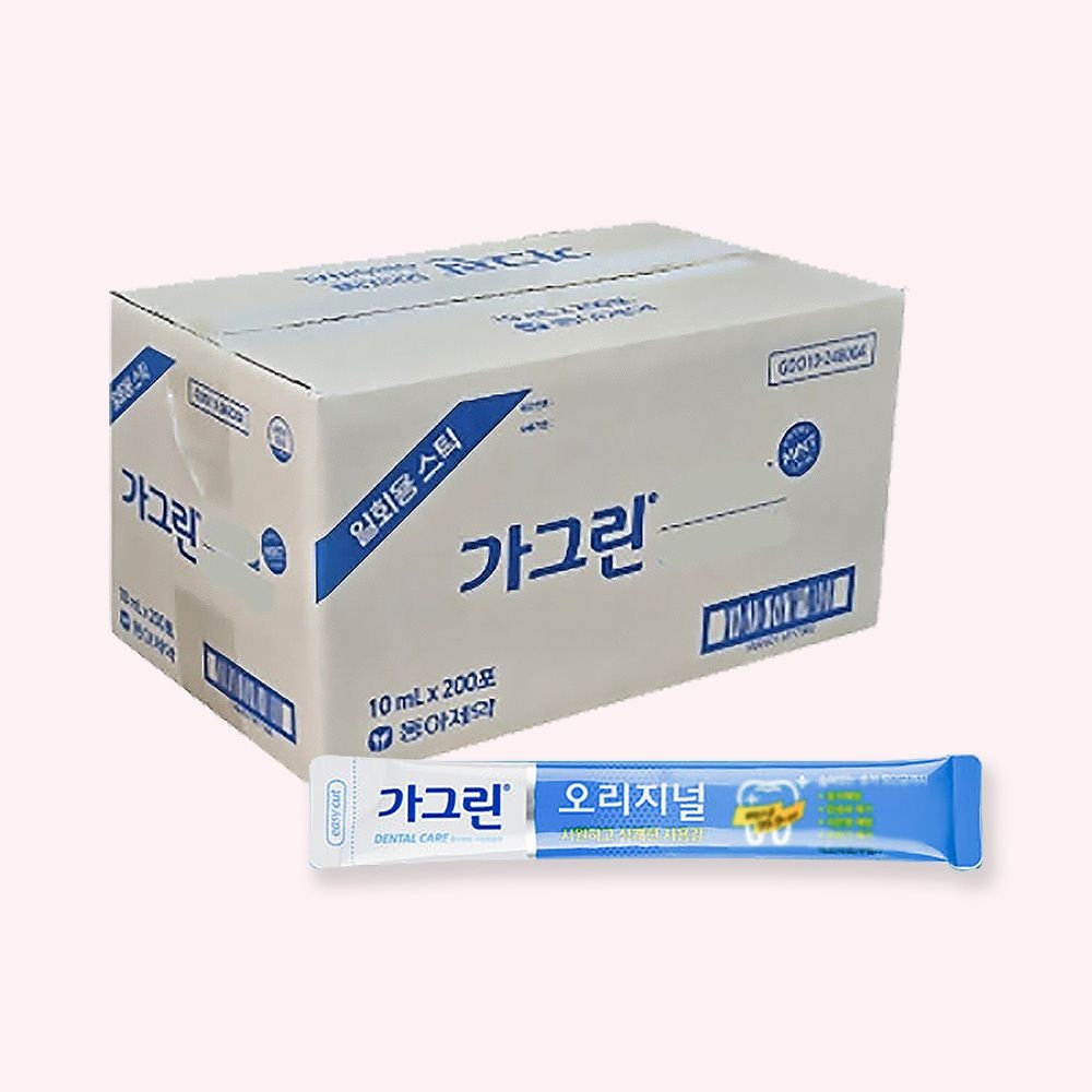 휴대용 가그린 스틱(10ml) 200포 일회용 구강청결제 음식점 업소 비치용 가글