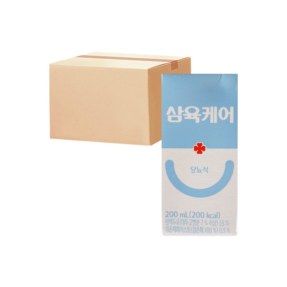 삼육두유 삼육케어푸드 당뇨식 200ml x 24팩