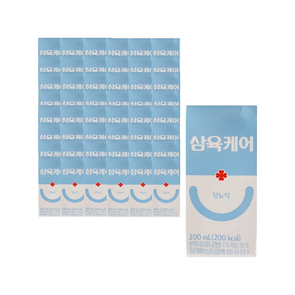 삼육두유 삼육케어푸드 당뇨식 200ml x 48팩