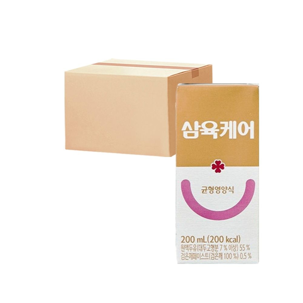 삼육식품 삼육두유 삼육케어푸드 환자용 균형영양식 200ml x 24팩