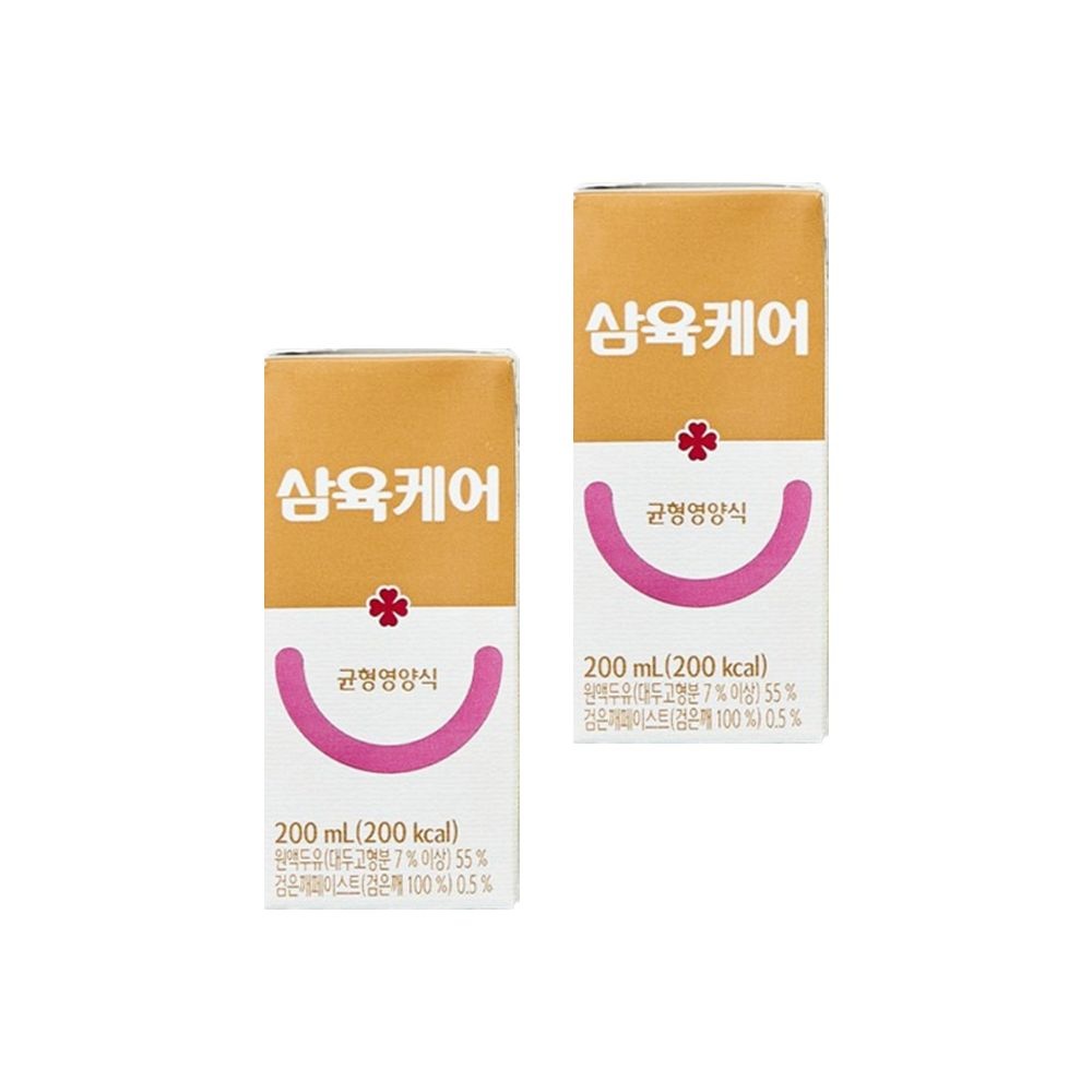 삼육식품 삼육두유 삼육케어푸드 환자용 균형영양식 200ml x 48팩