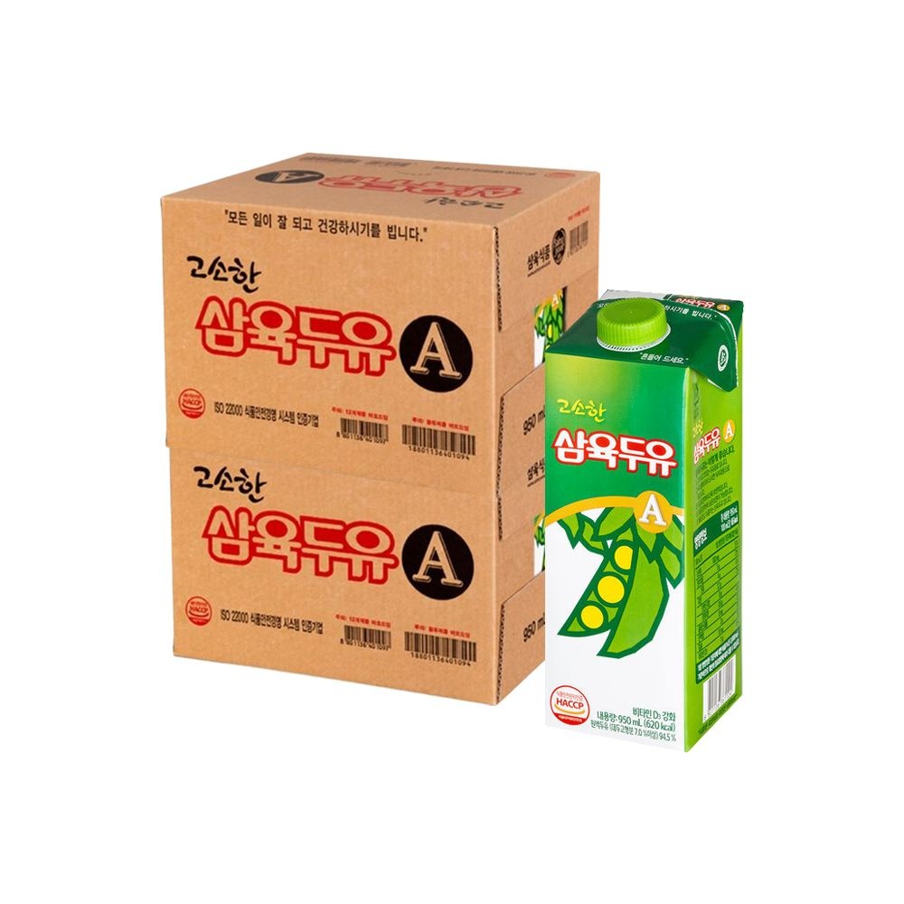 삼육두유 삼육식품 고소한 삼육두유 A 950mlx24팩