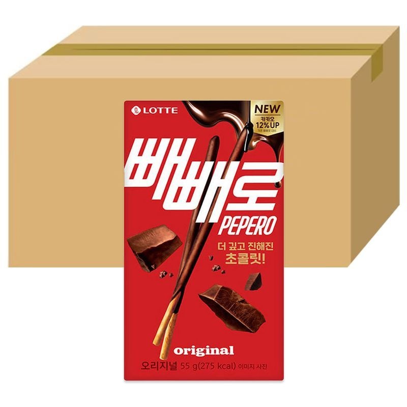 롯데 오리지날 빼빼로 55gx40개(1박스)