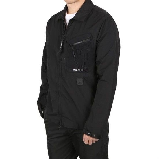 CP 컴퍼니 12CMOS067A 005991G 999 가먼트다이드 쉘 자켓
