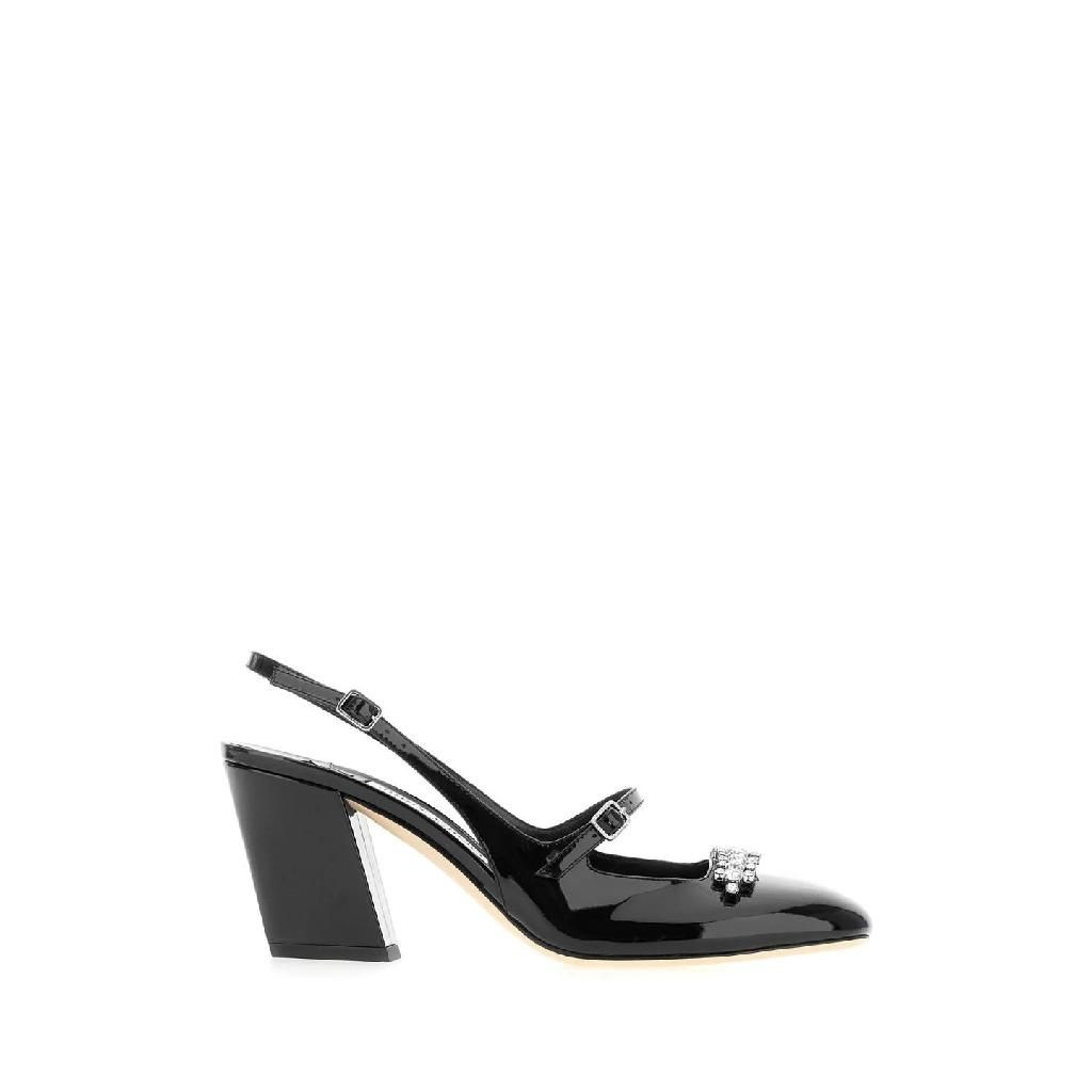지미추 [W63]지미추 BELINDASB70PAT BLACK SCARPE CON TACCO 여성 하이힐 펌프스 슬링백