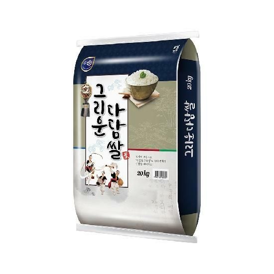 [더프레시] 26년햅쌀 그리운다담쌀 20kg 쌀 백미