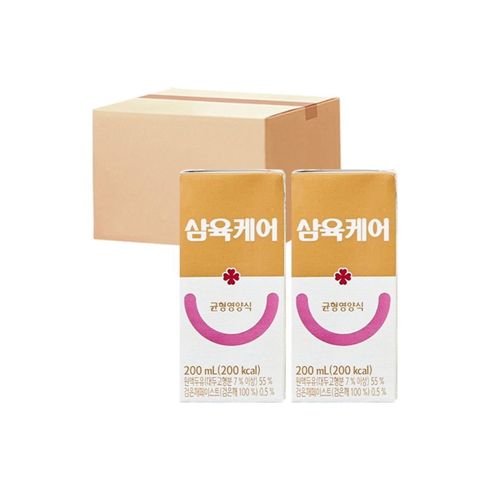 삼육식품 삼육두유 삼육케어푸드 환자용 균형영양식 200ml x 72팩